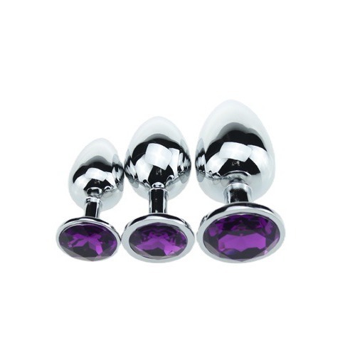 Tapón anal de metal para mujeres, dilatador anal, dispositivo pequeño de masturbación anal, tapón anal grande, juguete sexual para adultos