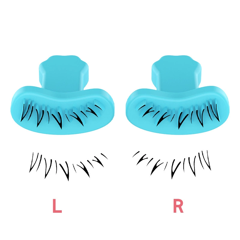 Eyelash Seal (downylash) Silicone Stamp — False Lash Practice Tool, Multi‑style, Reusable