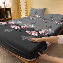 F 32826 Printed antibacterial bed sheet ӡ�����ҿ羳