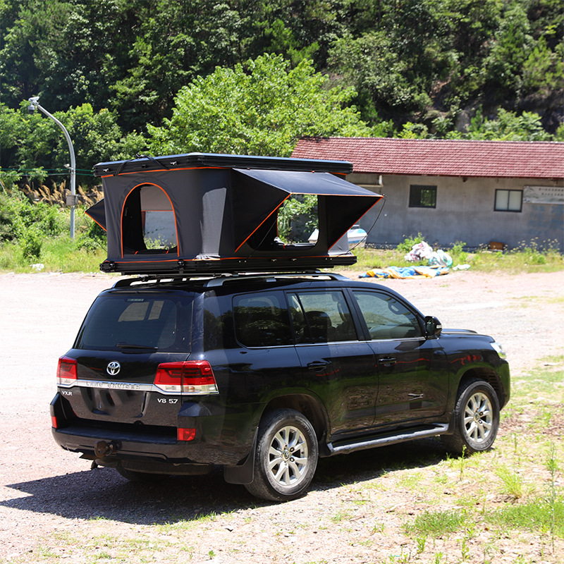 Hard-Top Fully Automatic Roof Outdoor Double Self-Driving Tour Anti-Mosquito Waterproof Car Tent Aluminum Alloy Roof Tent