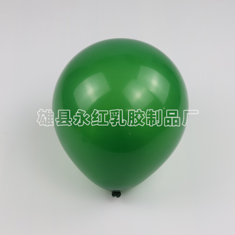 1,5 g 10 pulgadas mate verde negro (100 piezas / paquete)