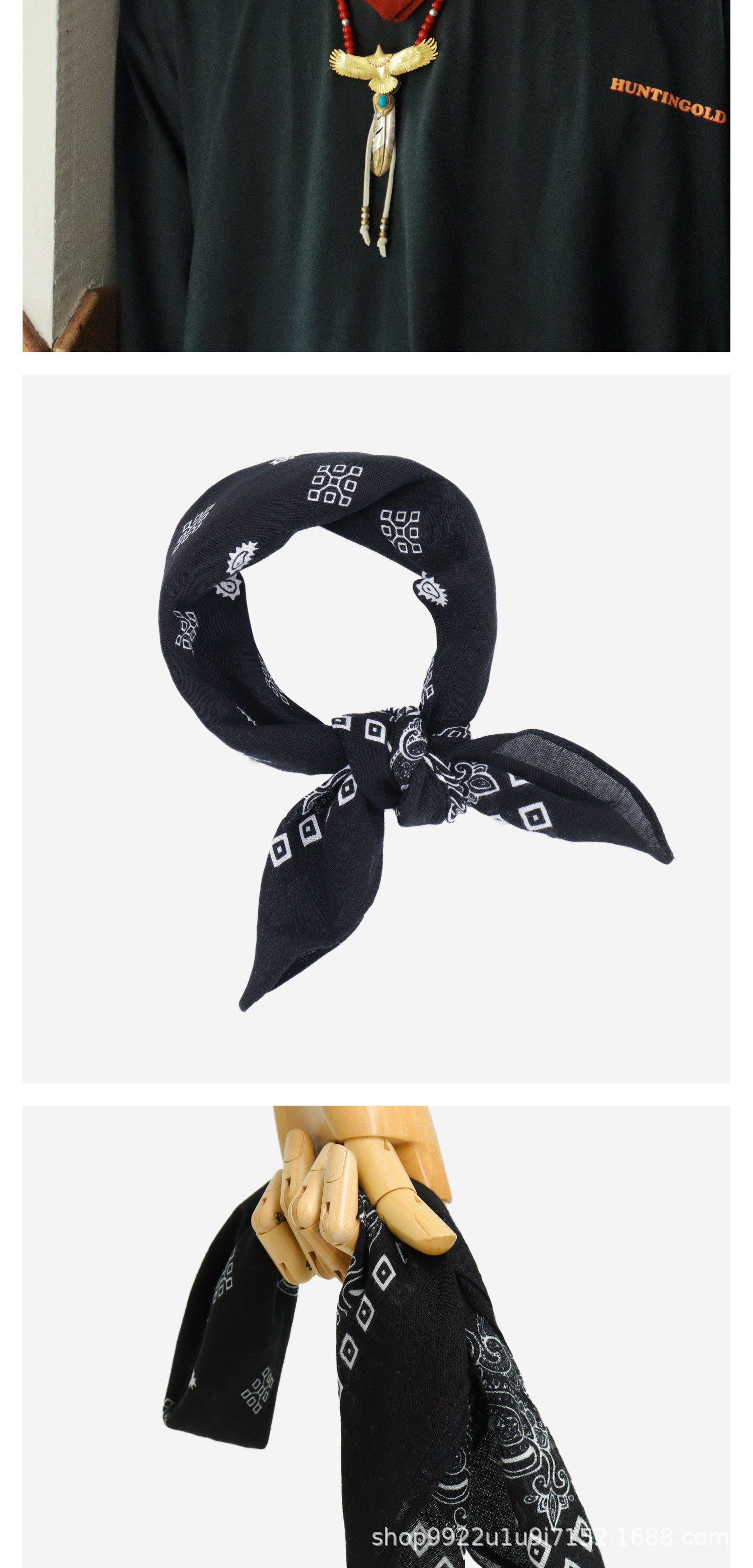 阿美咔叽风复古民族腰果纹小方巾_29