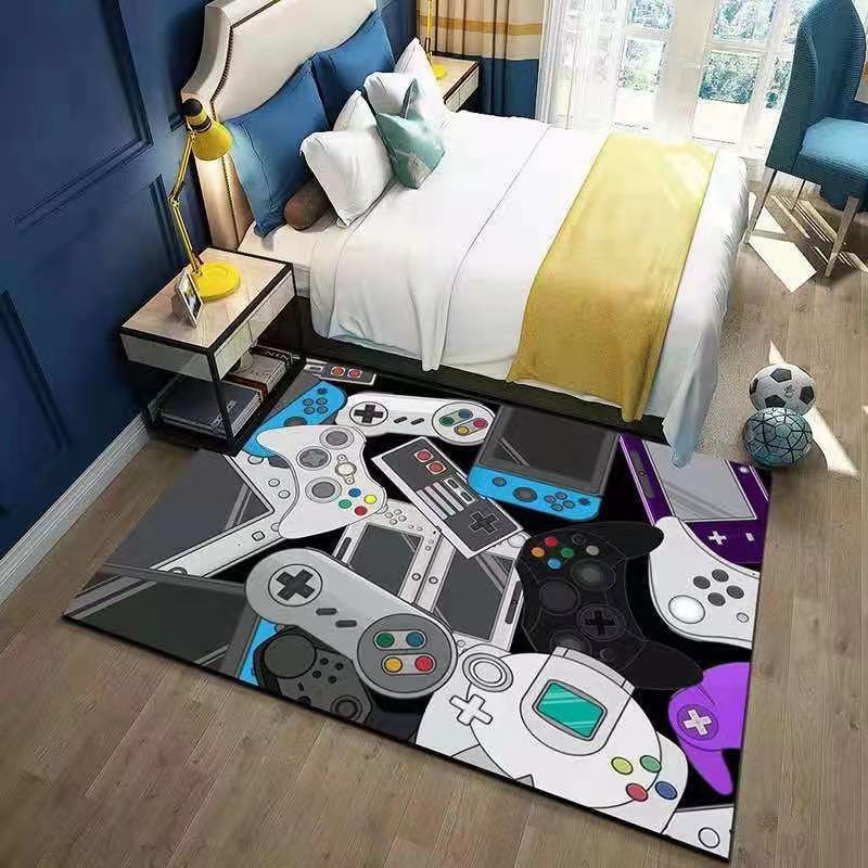 Fabricantes de suministro INS alfombra Amazon generación hogar sala de estar dormitorio manta de noche manejar patrón transfronterizo al por mayor image 13
