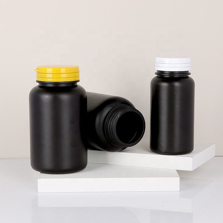 食品级pet塑料瓶固体木糖醇口香糖瓶蔓越莓广口撕拉瓶防潮密封瓶