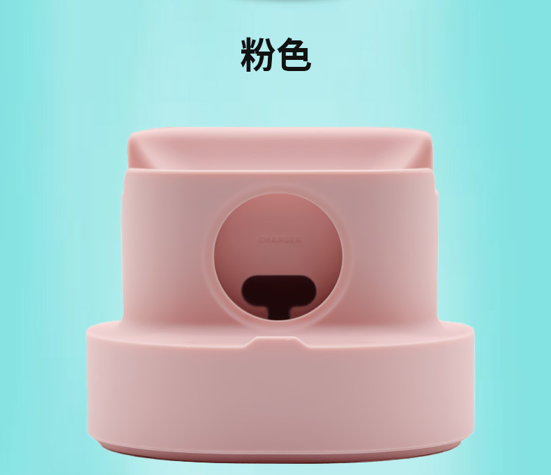 3-in-1 Desktop Stand Compatible with Apple Wireless Charging for Mobile Phone Bracelet Bluetooth Wireless Earbuds Wireless Charging Silicone Holder