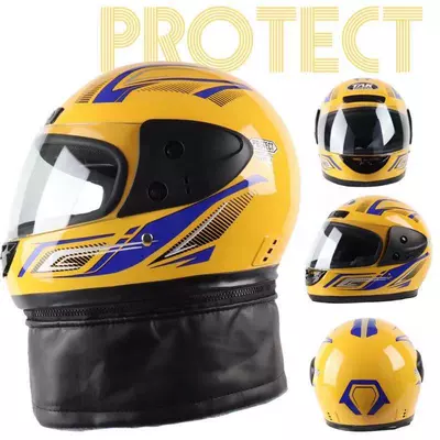 Anti-Fog Safety Helmet Wholesale, Motorcycle Safety Supplies - yellow