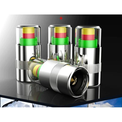 Tire pressure monitoring Tire pressure monitoring system - three-sets-of-car-tire-pressure-monitoring-caps