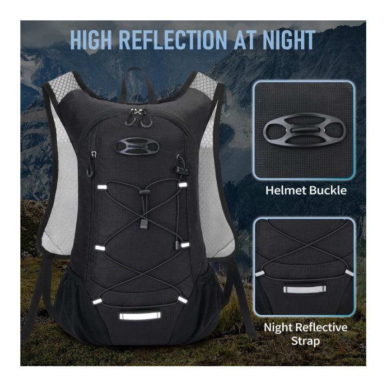 Nuevas mochilas transfronterizas para montar bicicletas de cross-country para hombres y mujeres bolsas de casco de hombro bolsas de senderismo ligeras al aire libre