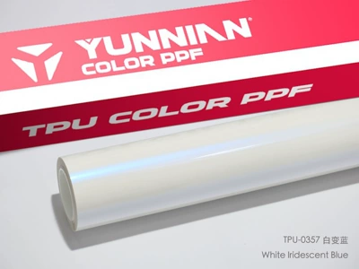 Auto Color Change Film – car color change film, eclipse - tpu-white-and-blue-suitable-for-both-wet-and-dry-use-15215m