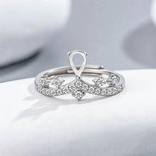 S925ͨ�w���y �貹����ʹ�V��4x6mm����ˮ�ο���DIY�ʌ��A�ӽ�ָ