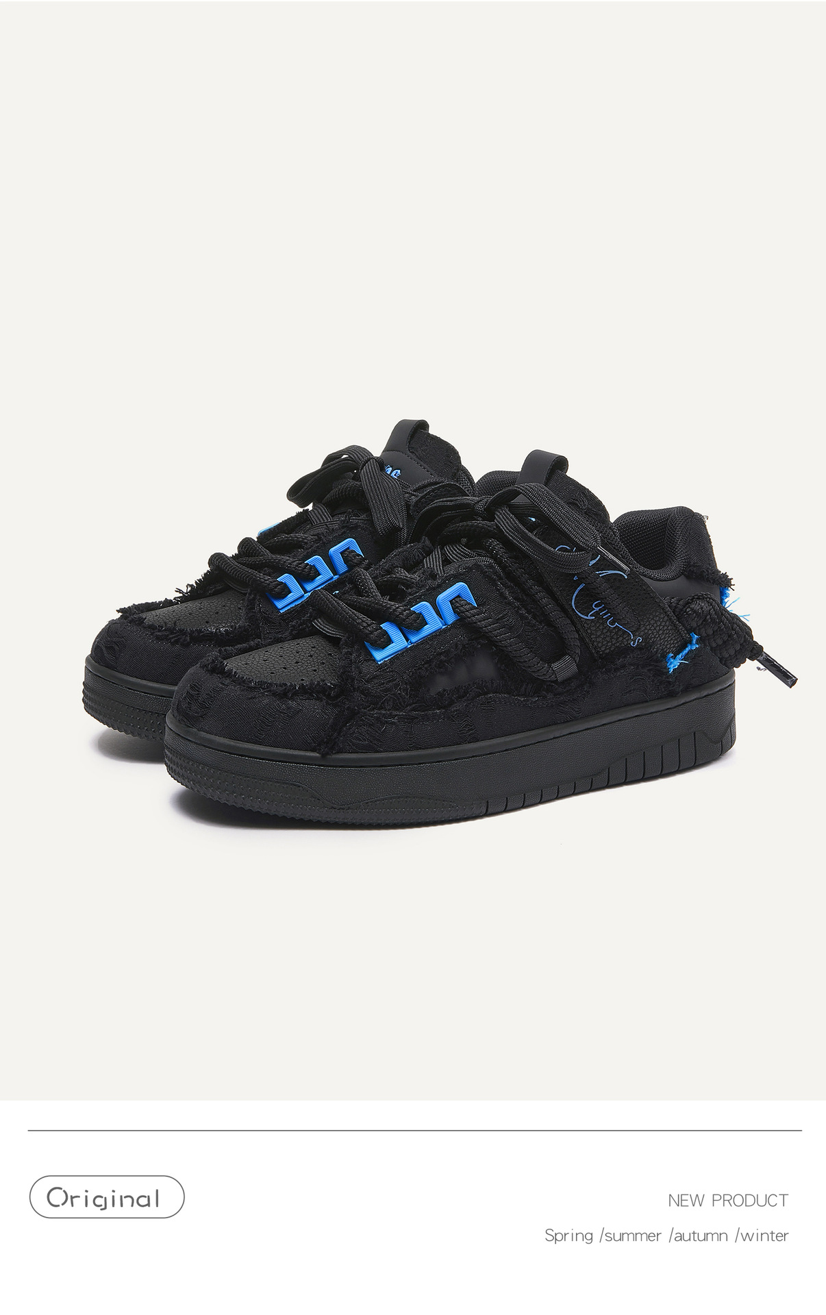 Black Warrior Jugend Sneaker Freizeit Schuhe Vielseitig_voghion.com