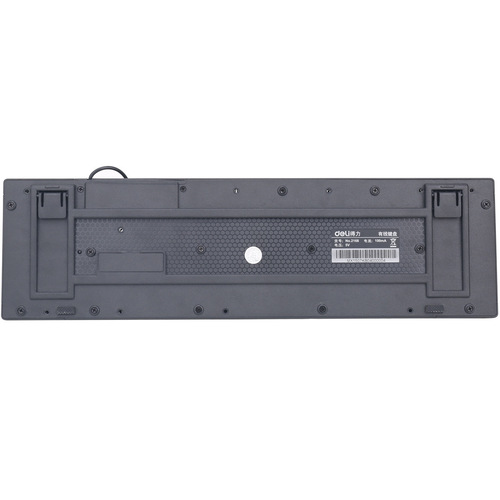 Deli Stationery 2168 Computer Keyboard Office Home USB Keyboard High Key Cap Wired Keyboard Wholesale