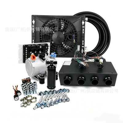 Automotive air conditioning: car electric air conditioning kit