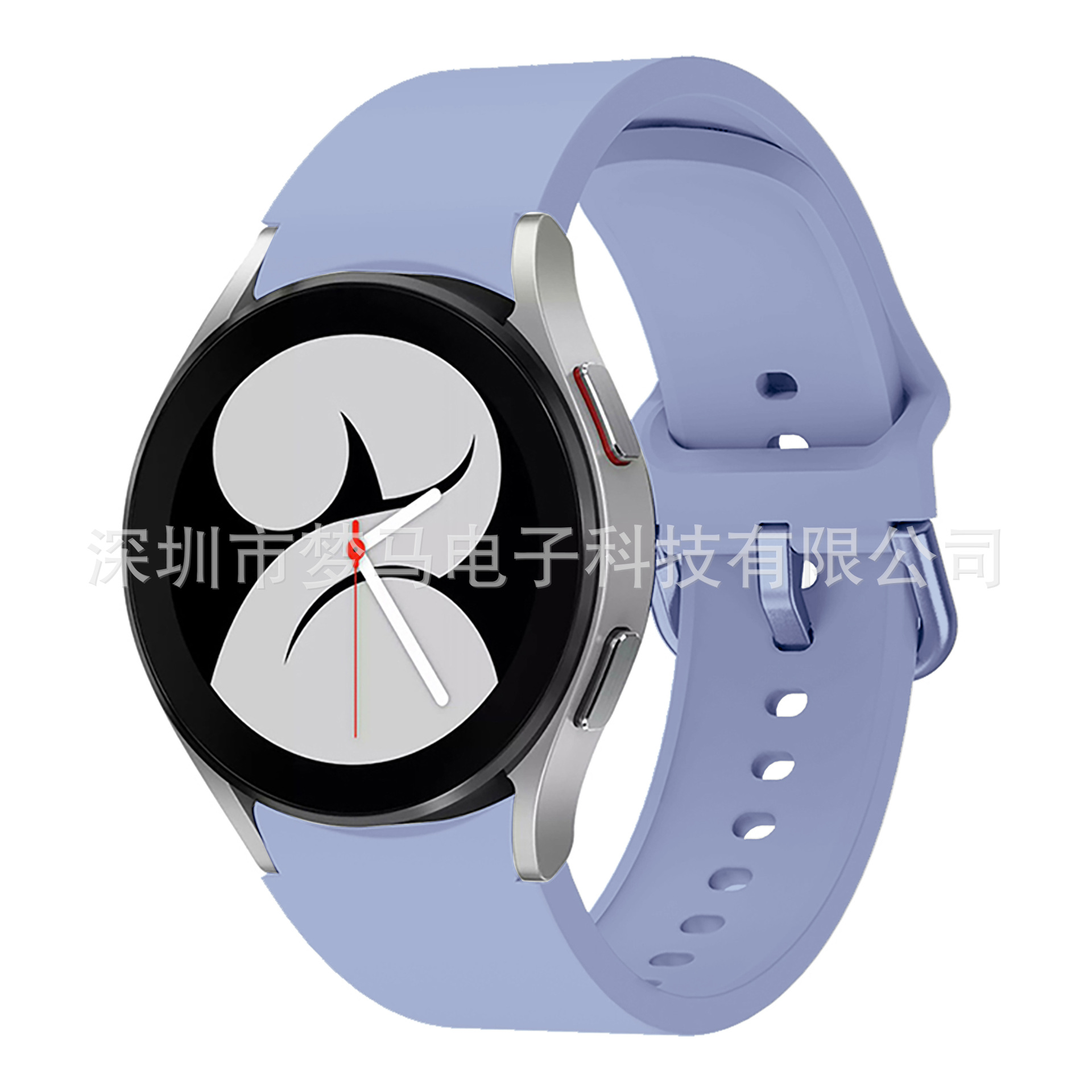 Adecuado para Samsung Galaxy Watch4 correa de silicona watch7FE/6/5 correa de reloj inteligente 20mm