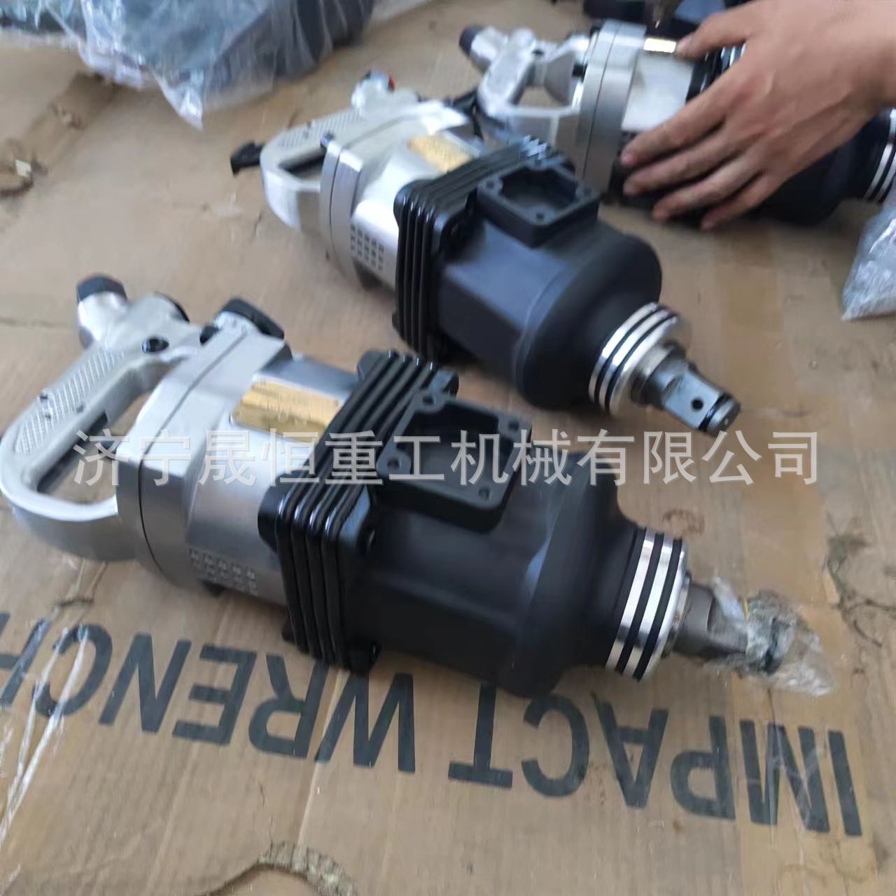 BE56风动扳手实拍 手持式防爆气动扳机 BK30 42 45 矿用气动扳手