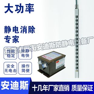 Andis AD-504a Ion Aluminum Rod Lithium Battery Coiled Stacked Electrostatic Degaussing Rod Wind Aluminum Rod Plasma Rod