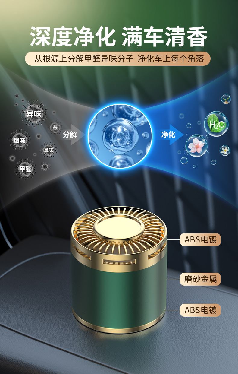 Gardenia Car Aromatherapy Car Solid Fragrance Balm Special High-End Fragrance Car Perfume Long-Lasting Fragrance for Men and Women