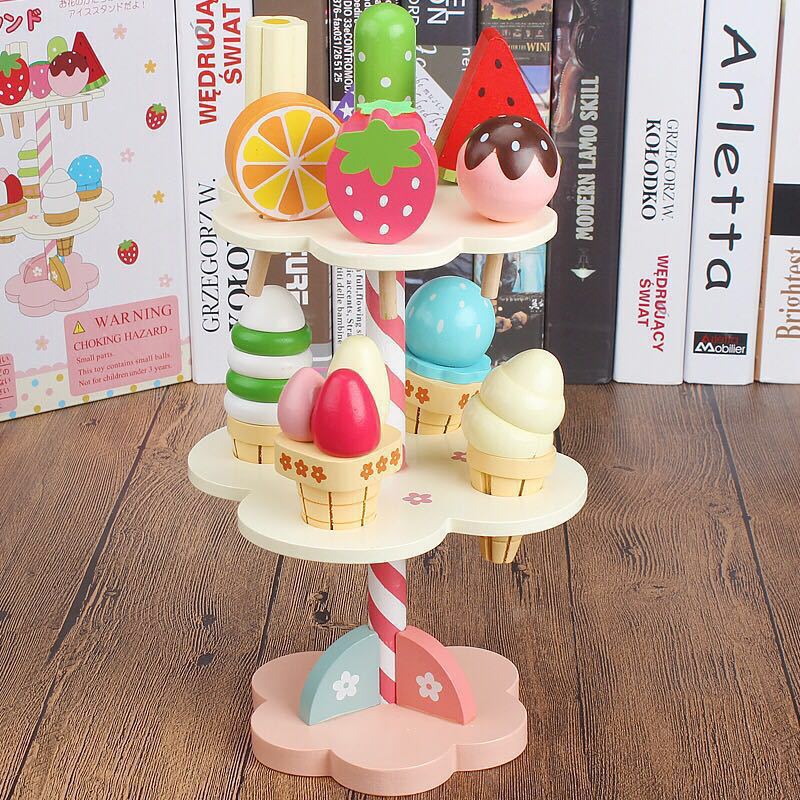 スイートガールままごと誕生日ケーキアフタヌーンティーデザートチーズ456シミュレーションギフトかわいいMM|undefined
