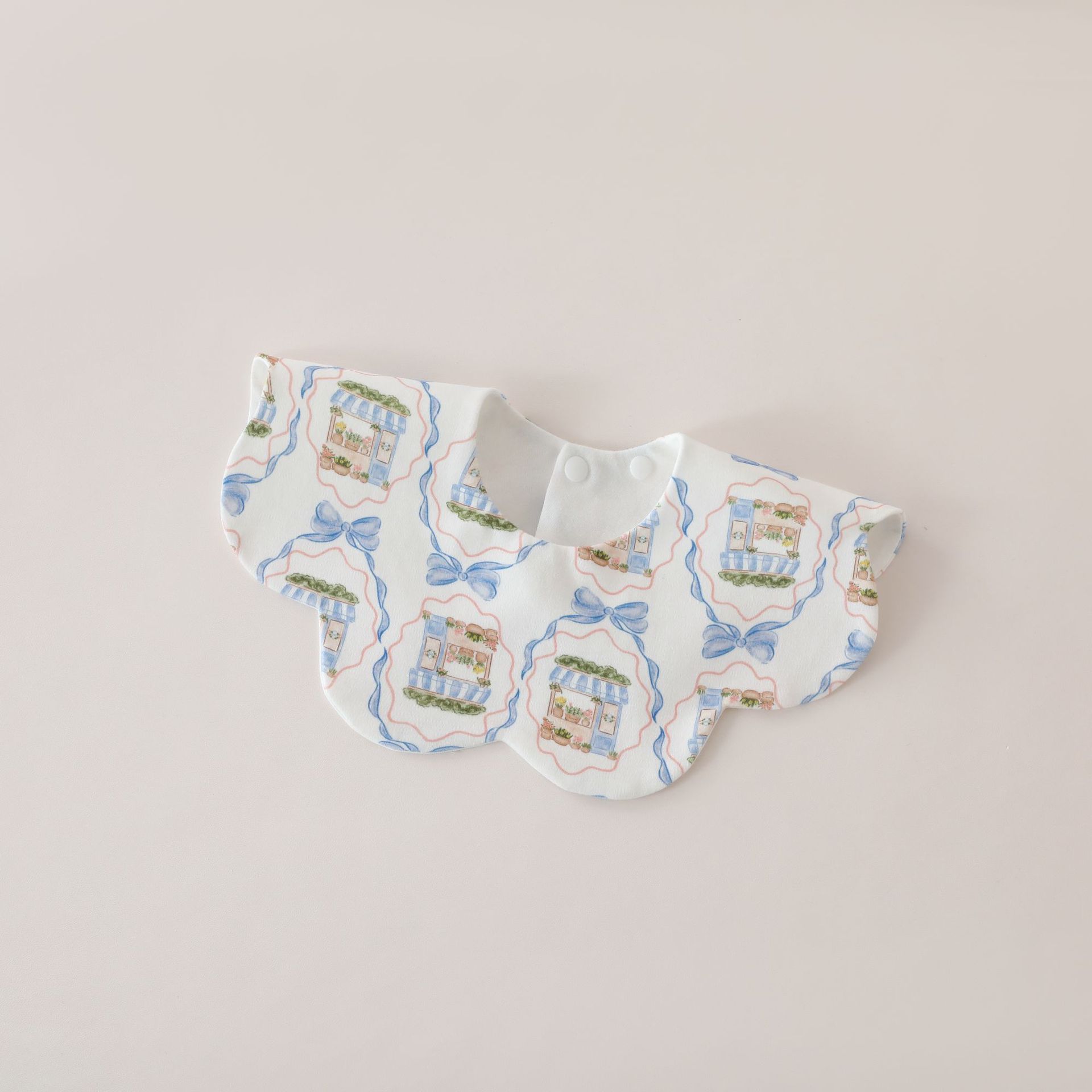 Cute garden petal saliva towel