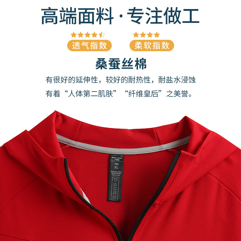 Personalizado 2023 primavera y otoño correr chaqueta deportiva a prueba de viento engrosado calentamiento entrenamiento fitness cremallera con capuchón en stock