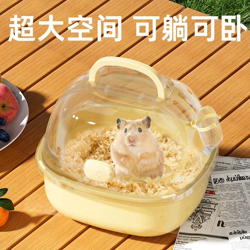 Hamster cage with a cage portable cage travel cage safety defense escape small pet handicchrine wholesale
