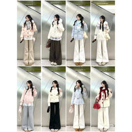 韩系羽绒服女冬季新款棉服上衣外套女款品牌撤柜女装杂款尾货批发