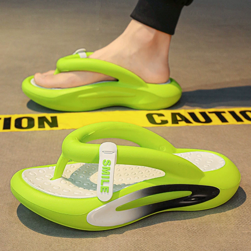 Холодные тапочки внешней торговли большой размер летняя пара тапочки легкий EVA топает на фекалии толстый дно моды повседневные шлепанцы