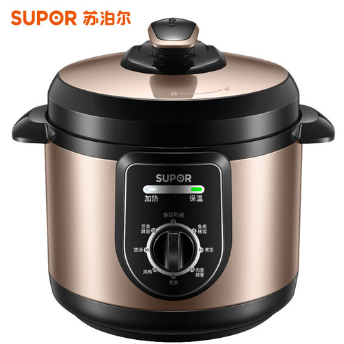 Supor Electric Pressure Cooker 4L Knob Control 3D Heating Household Smart Keeping Warm Pressure SY-40YA9010C