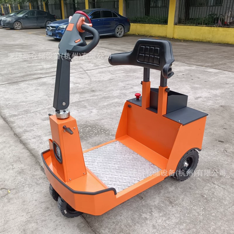 Электрический тракторный прицеп ручной тягач электрический грузовик для аэропорта 1.5t2t3t буксирная мастерская транспортная машина