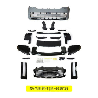 grille and shark gills, Big Surrounded - blackpearl-nickel