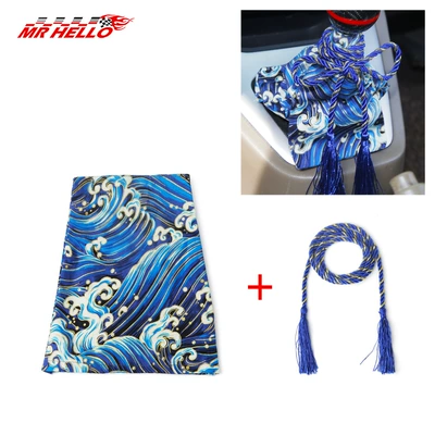 Other Car Modifications Cover, Decorative Cloth Cover, Jmd - waves-blue