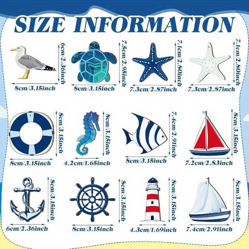 New Summer Wooden Crafts Nautical Decoration Household Mini Lifebuoy Starfish Sailboat Coastal Decoration Pendant New Summer Wooden Crafts Nautical Decoration Household Mini Lifebuoy Starfish Sailboat Coastal Decoration Pendant