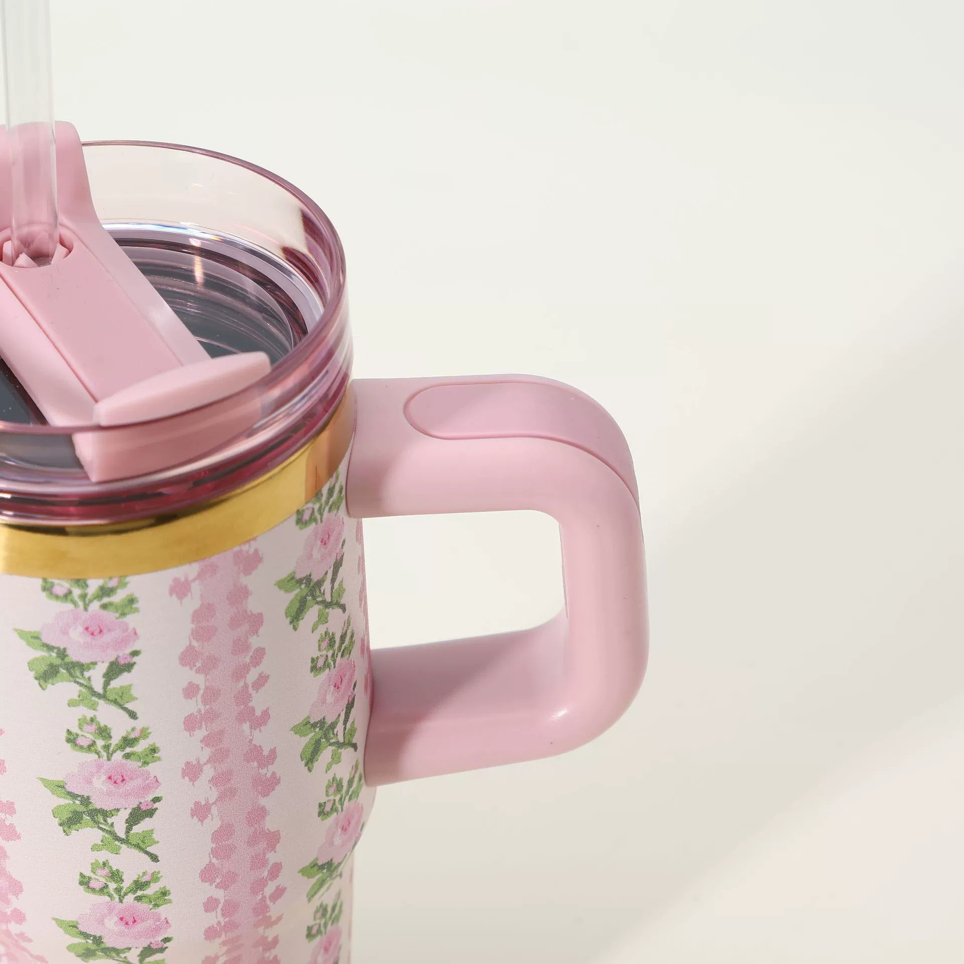 Handle, straw with glass, Amazon, 14 oz, 3D, custom-made