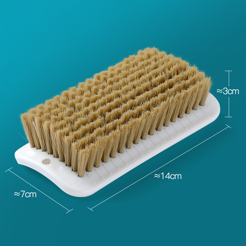 大型クリーニングブラシ、洗濯ブラシ、ボードブラシ、柔らかい毛の家庭用プラスチック靴ブラシ、多機能家庭用衣類を傷つけない洗濯ブラシ|undefined