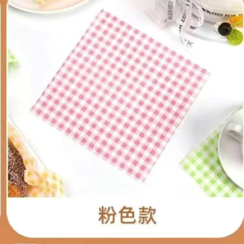 食品吸油纸隔油卡通烘焙垫纸小吃方形防油垫纸野餐装饰防油垫纸|undefined