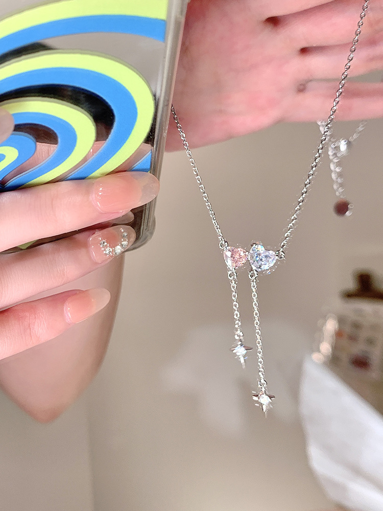 All Seasons Season Women's Gender 1 Piece 925 Sterling Silver Heart Shape 925 Sterling Silver Cable Chain Pendant Necklace