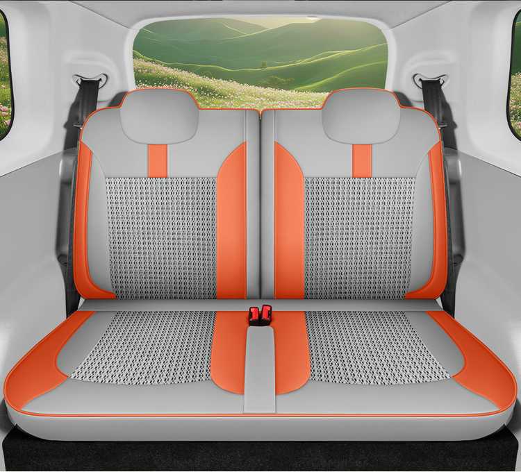 Changan Lumin Glutinous Corn Special Car Seat Cover for All Seasons, Fully Surrounded Cushion, Cartoon Ice Silk Seat Cover