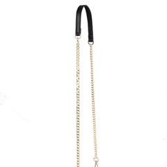 Leather bag strap ladies crossbody shoulder strap bag chain accessories single purchase bag chain metal silver gold black chain