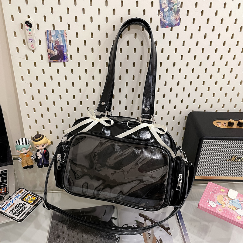 新款日系痛包二次元日系制服包JK单肩包大容量斜挎百搭吧唧谷子女|undefined