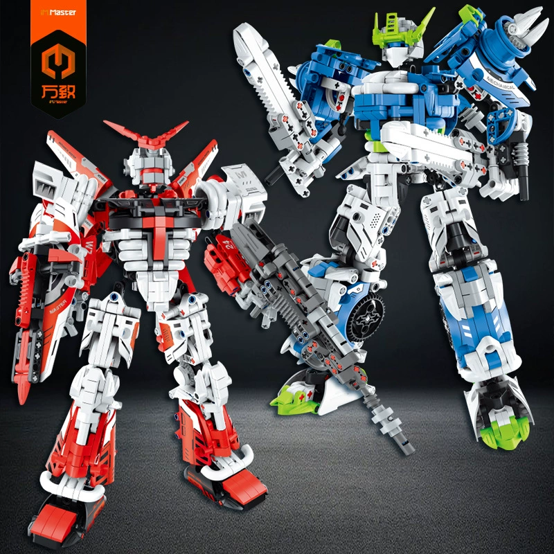 QIHUI/ Lego конструктор трансформер: интеллектуальная игрушка для мальчиков, робот Кинг Конг