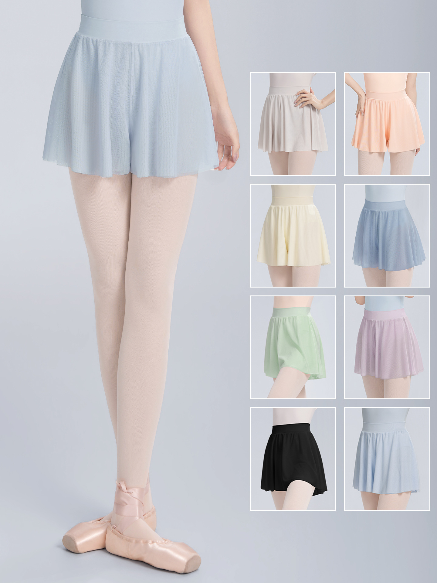 Pantalones de baile pantalones cortos de baile de malla suave de verano para mujer ropa de práctica de baile chino étnico para adultos pantalones de baile corporal