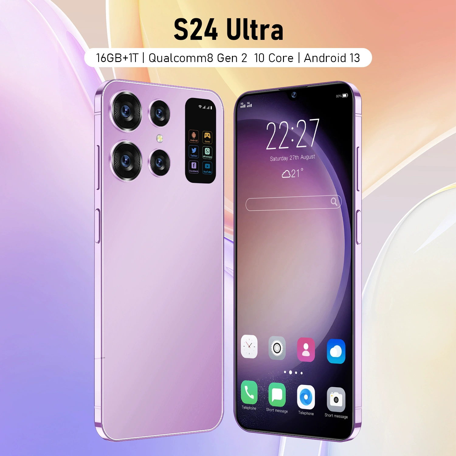 (跨境贸易), мобильный телефон, S24, смартфон, 5G, Android