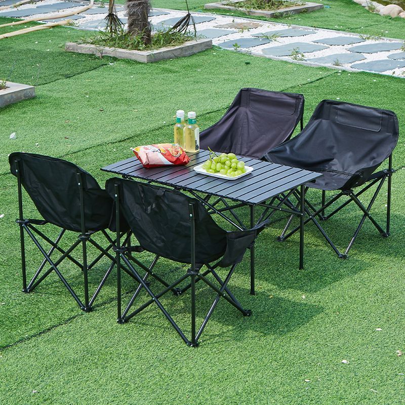 D5T Outdoor Foldableing Table Liftable Foldableing Table and Chair Set Stall Camping Style Fishing Picnic Table Outdoor Foldableing Table