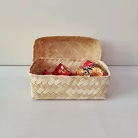 Фестиваль лодок-драконов бамбуковая коробка бамбуковая корзина закуски для хранения Бамбуковая коробка подарочная коробка Чай Упаковка