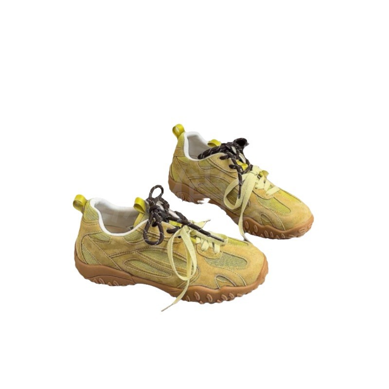 Zapatos deportivos transpirables de malla de verano para mujeres 2024 nuevos zapatos casuales de altura pequeña con suela gruesa Agan