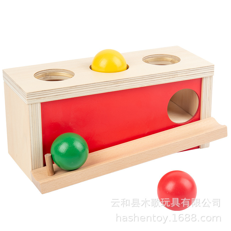 Montessori 1-3 años de edad infantil Parque de la educación temprana caja de monedas cajón juego de enseñanza ayudas cognitivas mano-ojo coordinación juguetes educativos