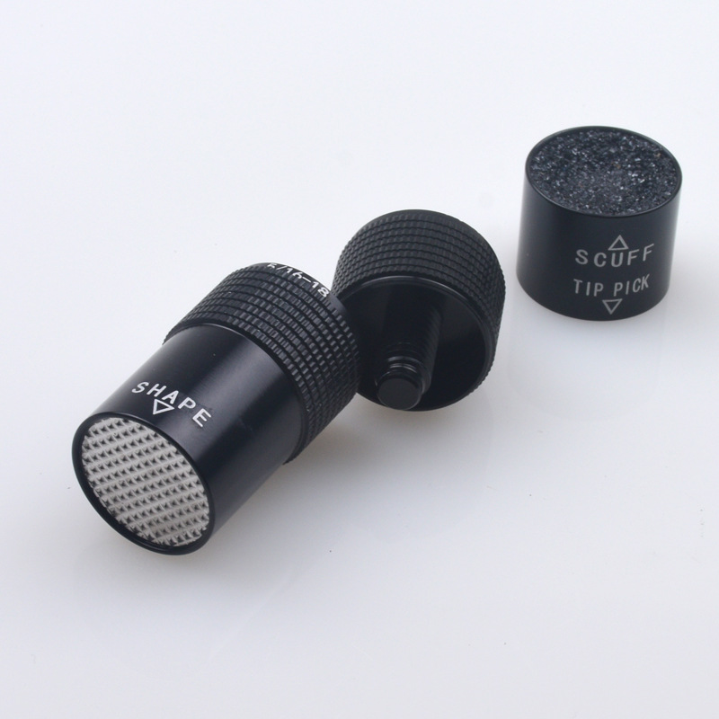 Cue Supply 4-en-1 cubierta protectora de la rueda media accesorios de billar cue herramientas de mantenimiento al por mayor suministros de billar