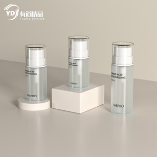 Factory 120ml150mlPET round press essential oil nail remover oil bottle 200ml makeup water makeup remover water bottles
