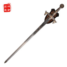 铸剑谷 圣殿骑士剑带挂板长剑西洋剑金属装饰武器cos道具未开刃