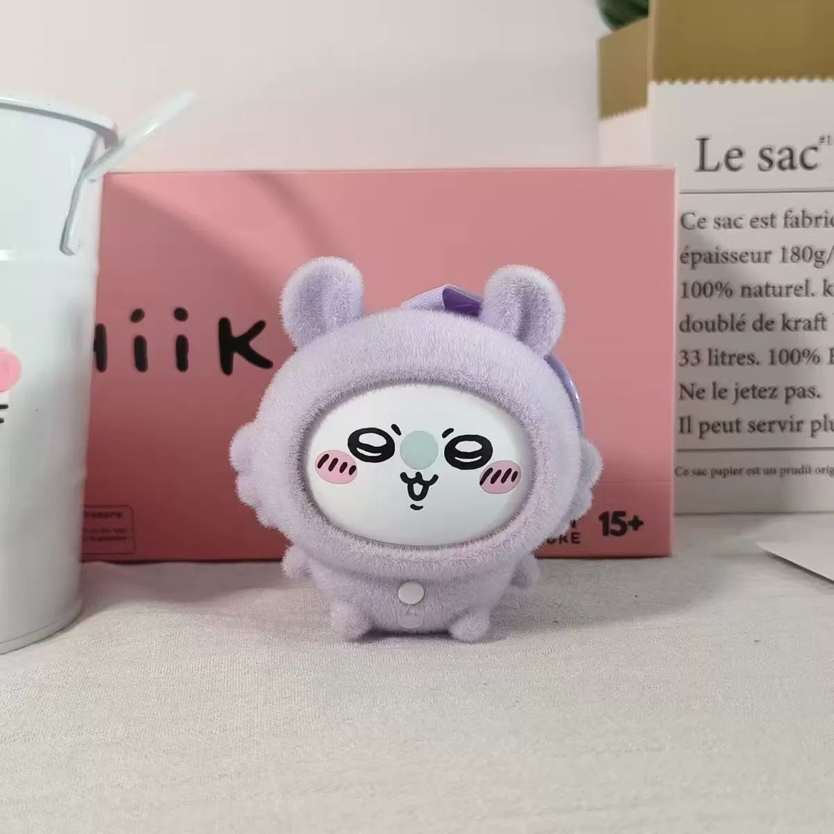 Динозавр-Chiiкaва лицом меняющийся blind box с подвеской из той же серии чиикaва пижамы Usachi Xiaohachi кукла